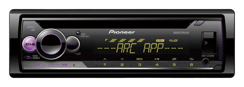 Autoradio Pioneer Deh-S4250bt Cd Bt Usb Mp3 Aux - Real Plaza